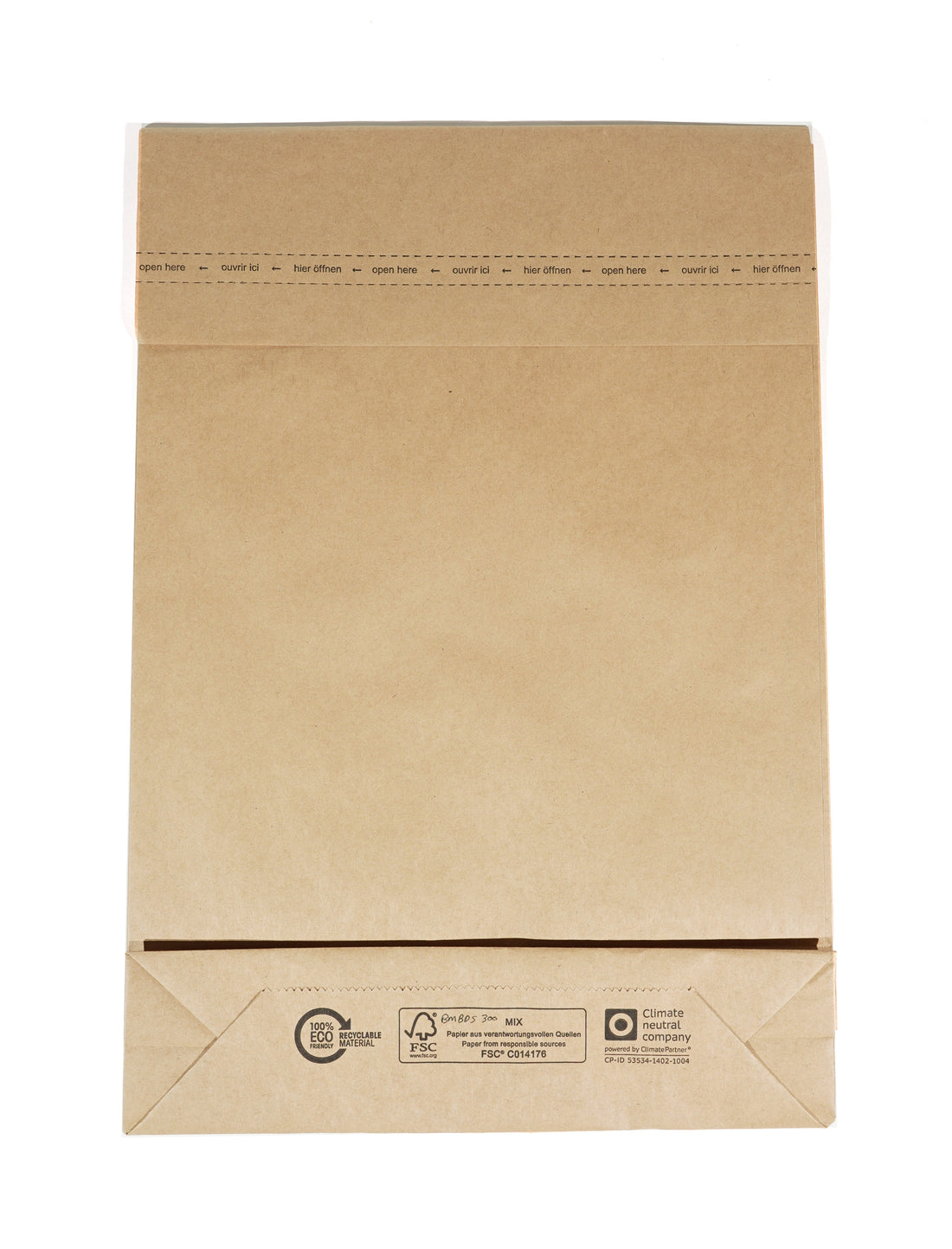 Eco-Friendly Kraft Paper Mailing Bags