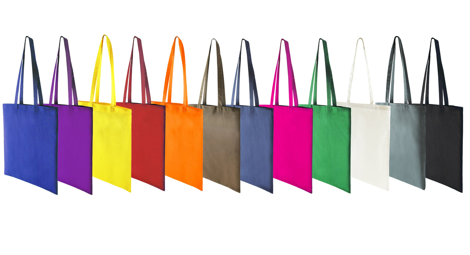 Coloured Cotton Bags