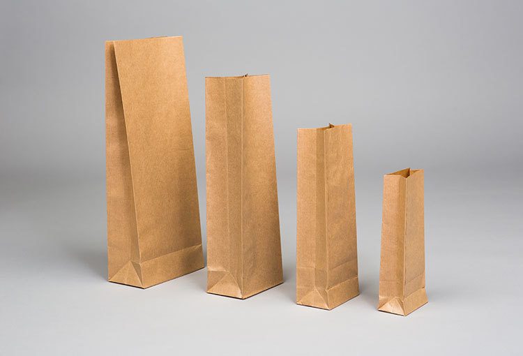 Block Bottom Bags