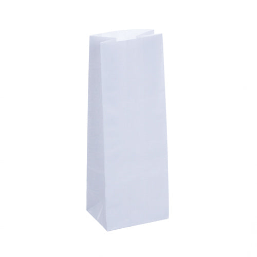 Recycled White Kraft (Pharma) Block Bottom Bags