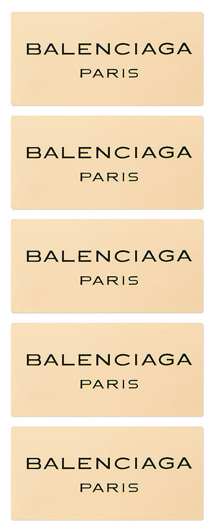 Balenciaga Custom Printed Stickers