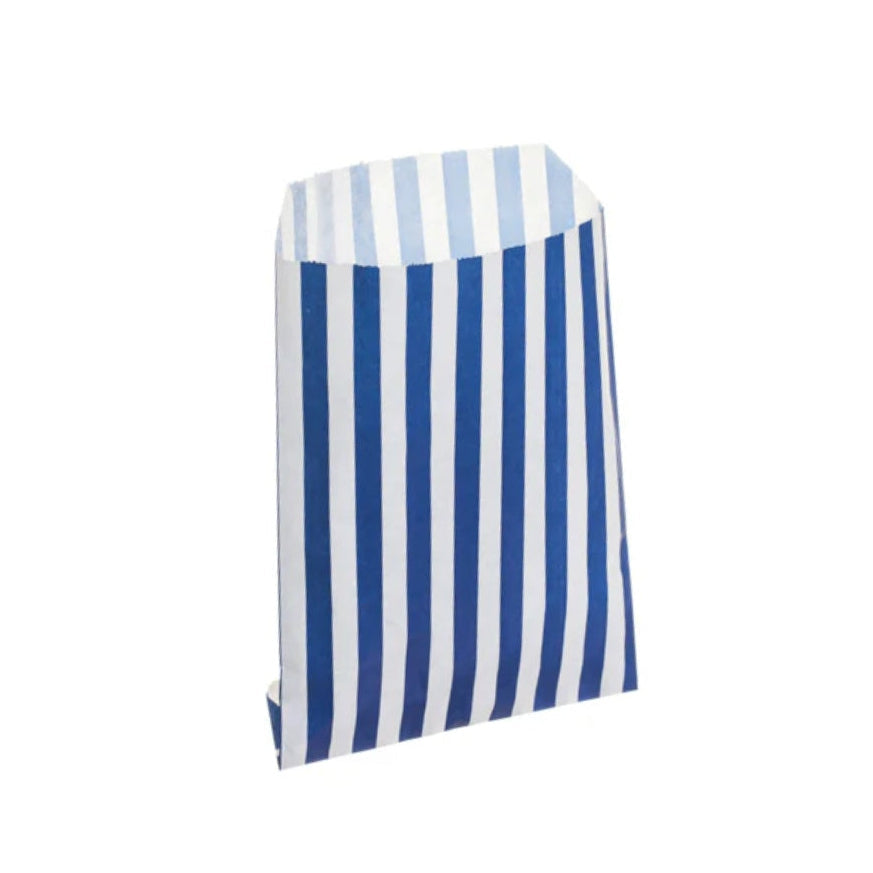 Blue Candy Stripe Counter Bags 13x18cm (1000 per pack)