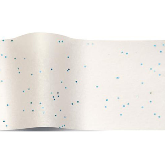 Blue Topaz Sparkly Gem SatinWrap® Luxury Tissue Paper (200 sheets per ream)
