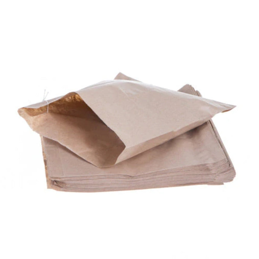 Brown Kraft Paper Counter Bags 13"x14"