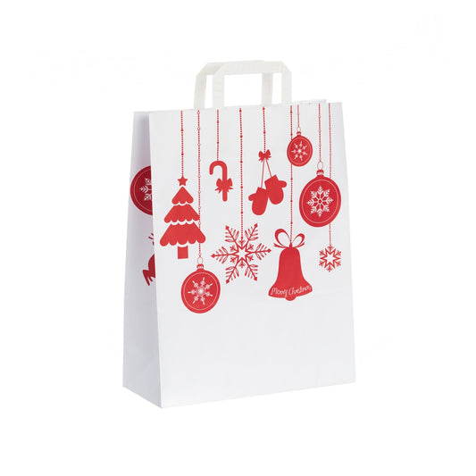 Christmas Ornaments Paper Carrier Bag 32x14x42cm
