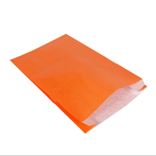 Large Orange Counter Bags 200x70x320mm (100 per pack)