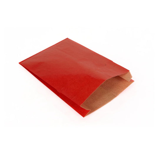 Large Red Counter Bags 200x70x320mm (100 per pack)