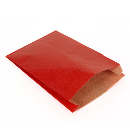 Large Red Counter Bags 200x70x320mm (100 per pack)