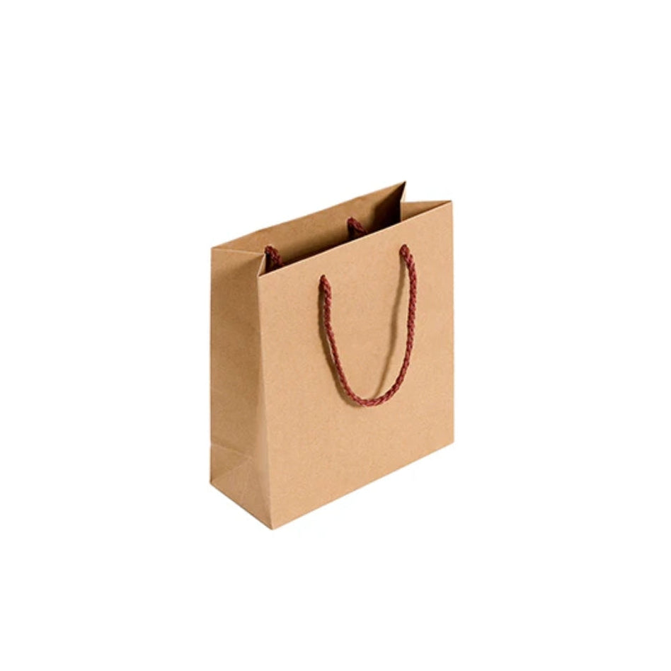 Luxury Recycled Bag with Mulberry Rope Handles (190x80x210mm)