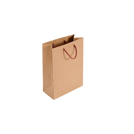 Luxury Recycled Carrier with Mulberry Rope Handles 260x100x350mm