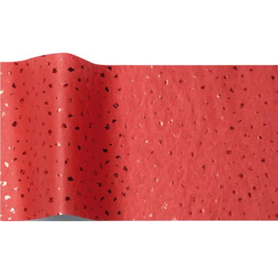 Ruby Sparkly Gem SatinWrap® Luxury Tissue Paper (200 sheets per ream)