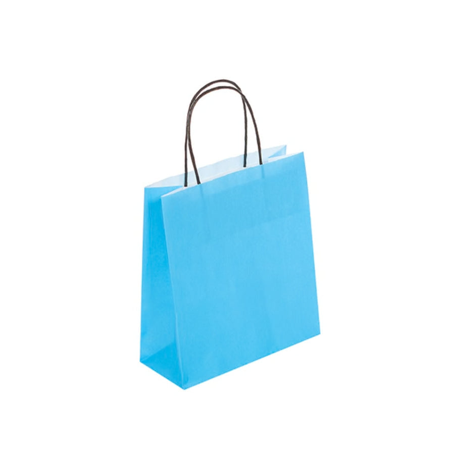 Small Aqua Gift Bag (19x8x21cm)