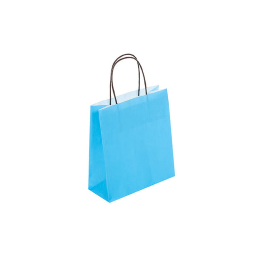 Small Aqua Gift Bag (19x8x21cm)