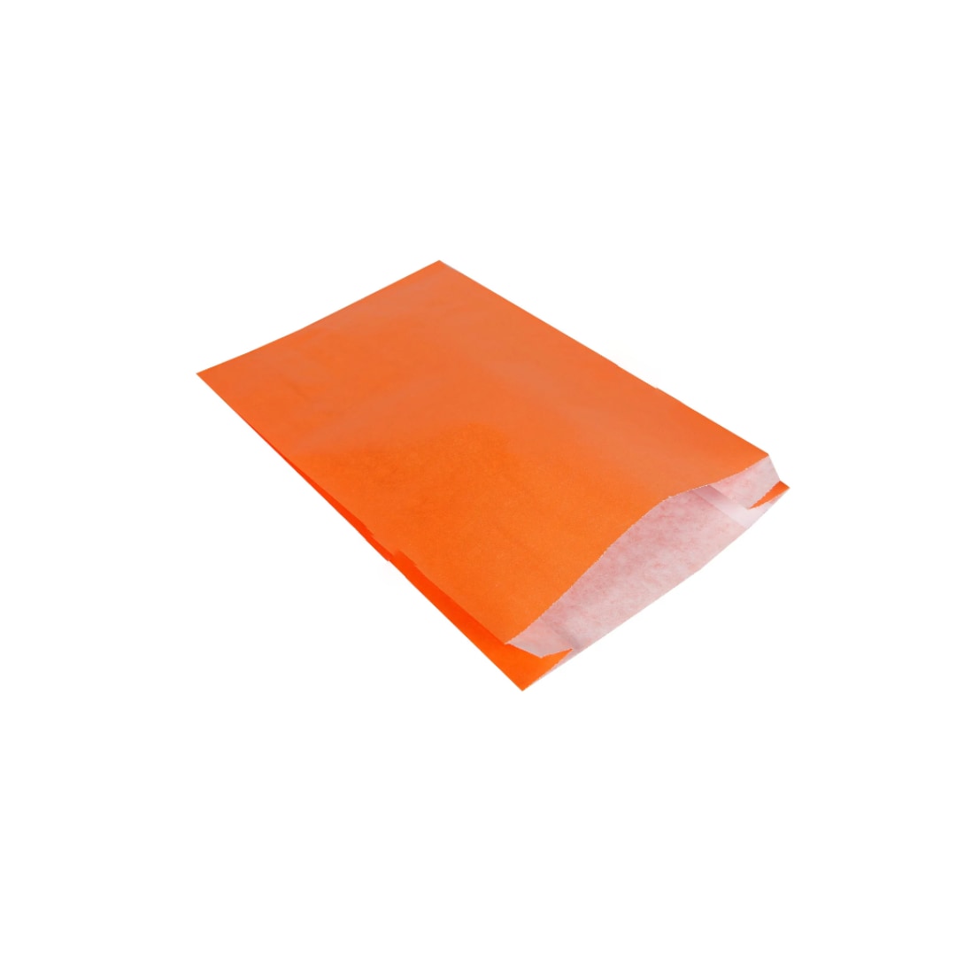 Small Orange Counter Bags 150x40x210mm (100 per pack)