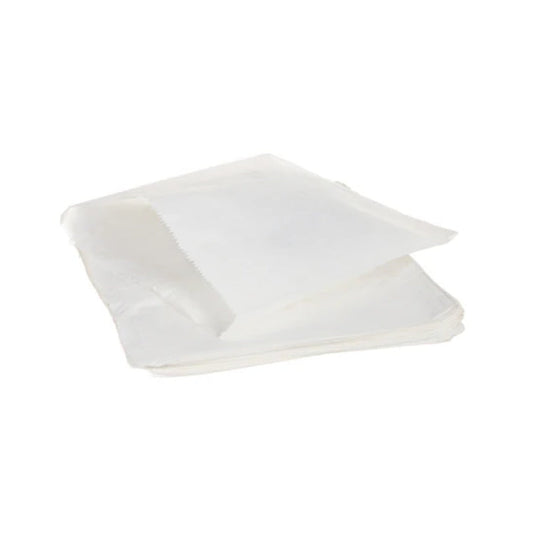 White Kraft Sulphite Counter Bags 12"x12" (500 per pack)