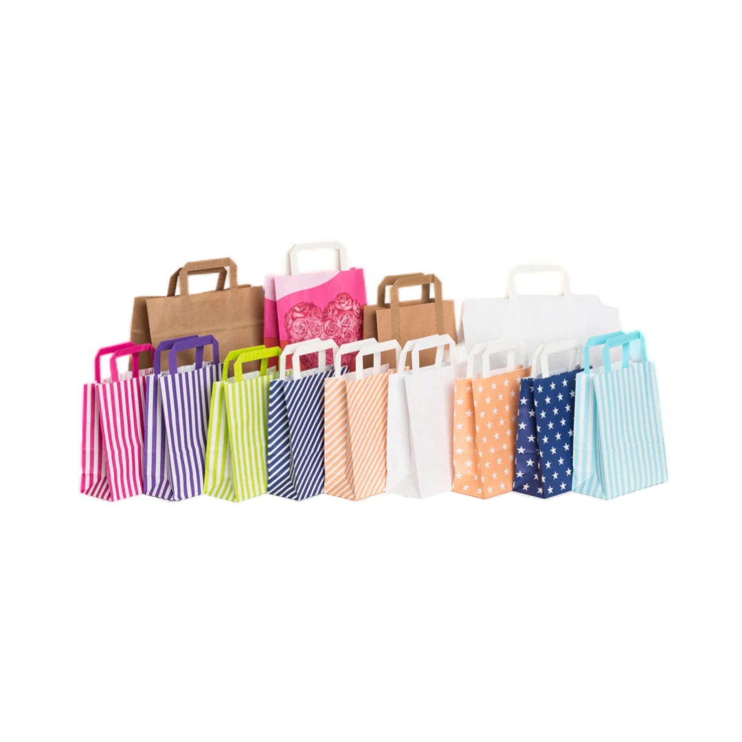 Tape Handle Paper Carriers