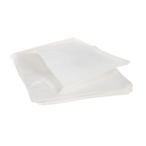 White Kraft Greaseproof Counter Bags