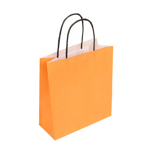 Orange – Big Brown Carrier Bag