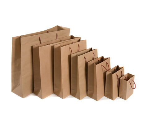 Photo of multiple brown paper bags