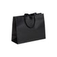Black Landscape Recycled Carrier Bag with Ribbon (320x120x250mm)