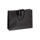 Black Landscape Recycled Carrier Bag with Ribbon (420x120x320mm)