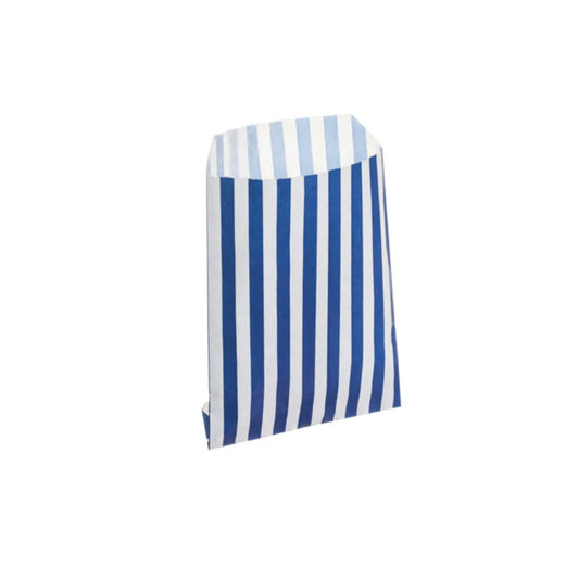 Blue Candy Stripe Counter Bags 13x18cm (1000 per pack)