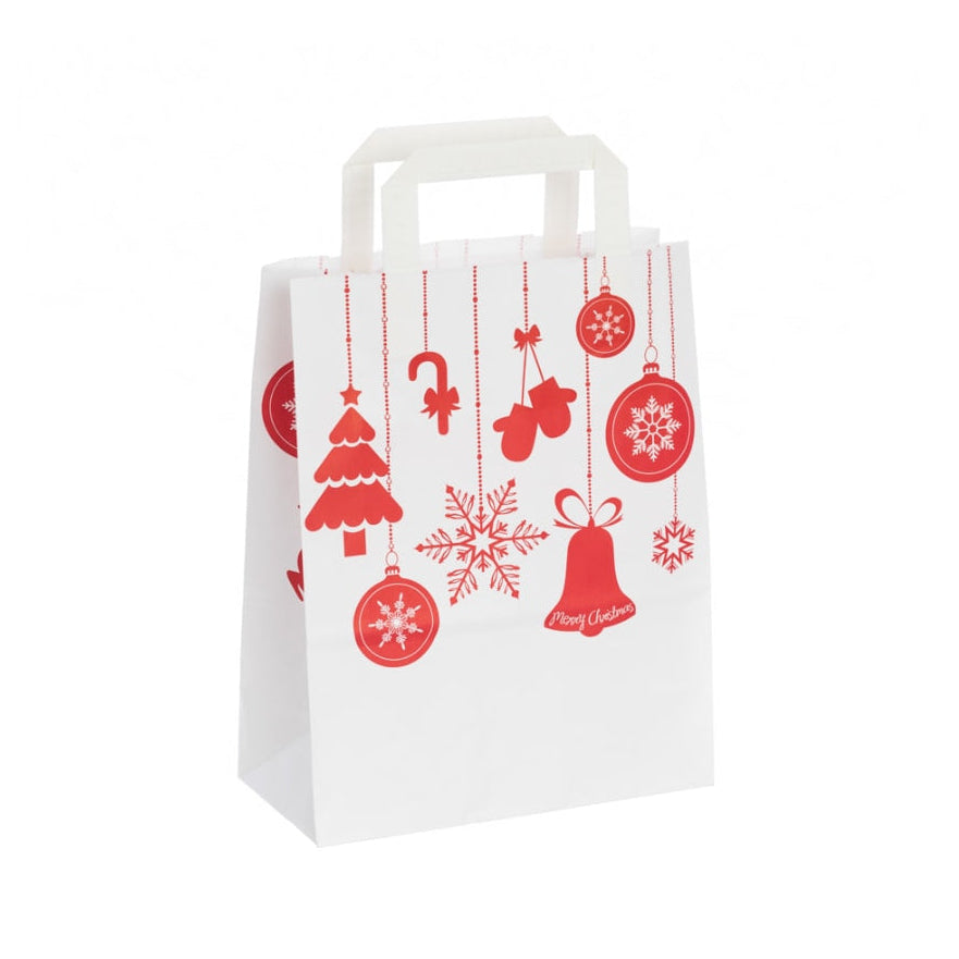 Christmas Ornaments Paper Carrier Bag 22x10x28cm