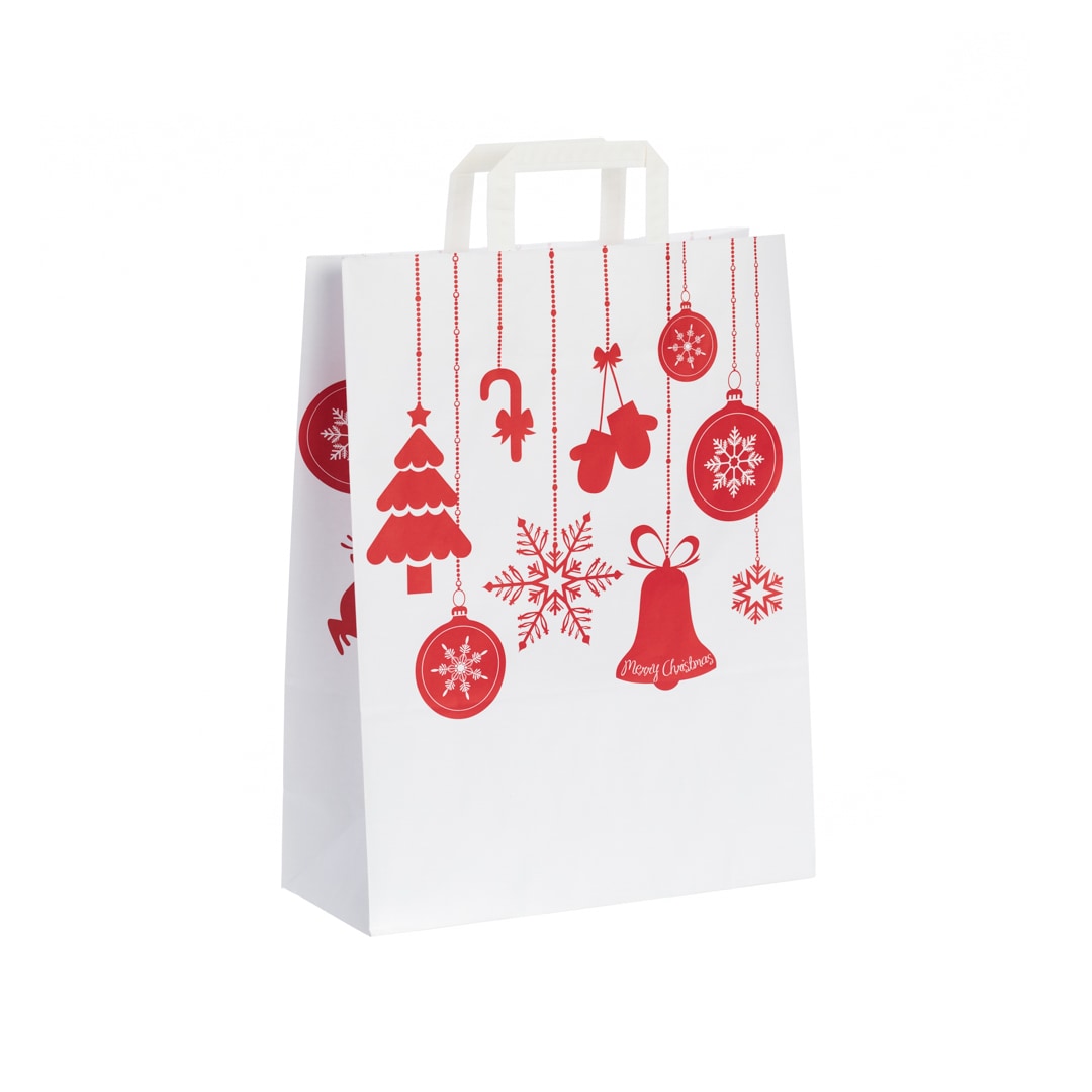 Christmas Ornaments Paper Carrier Bag 32x14x42cm