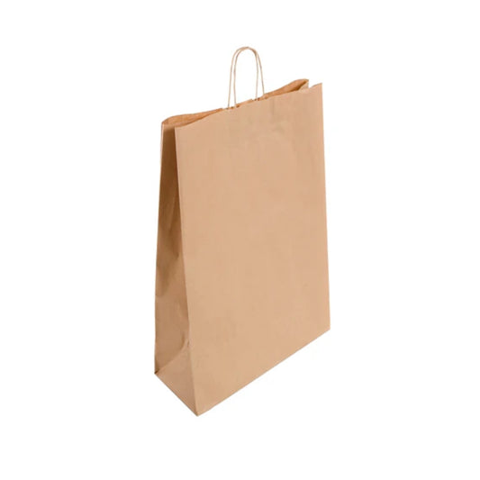 Extra Large Brown Kraft Twist Handle Bag (45x17x48cm)