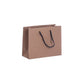 Luxury Recycled Bag with Charcoal Grey Rope Handles (200x80x160mm)