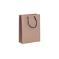 Luxury Recycled Carrier with Charcoal Grey Rope Handles 260x100x350mm