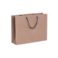Luxury Recycled Carrier with Charcoal Grey Rope Handles 420x120x320mm