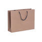 Luxury Recycled Carrier with Charcoal Grey Rope Handles 460x120x420mm