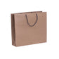 Luxury Recycled Carrier with Charcoal Grey Rope Handles 540x150x490mm