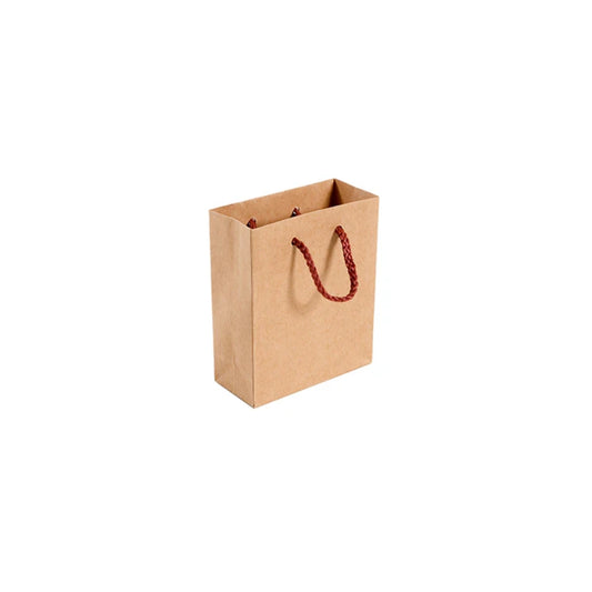 Luxury Recycled Carrier with Mulberry Rope Handles 190x80x210mm