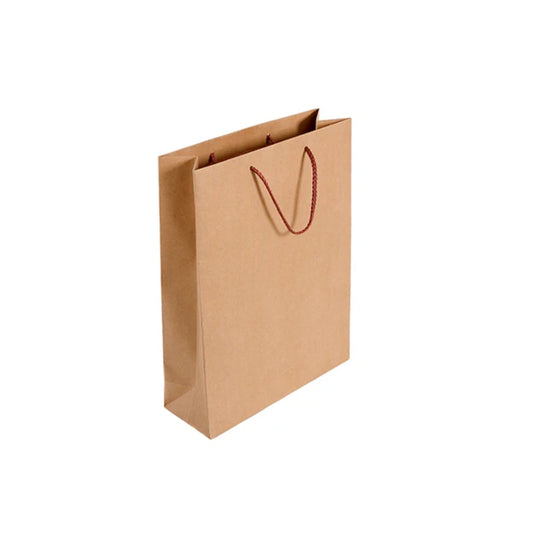 Luxury Recycled Carrier with Mulberry Rope Handles 310x110x420mm