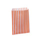 Orange Candy Stripe Counter Bags 18x23cm (1000 per pack)
