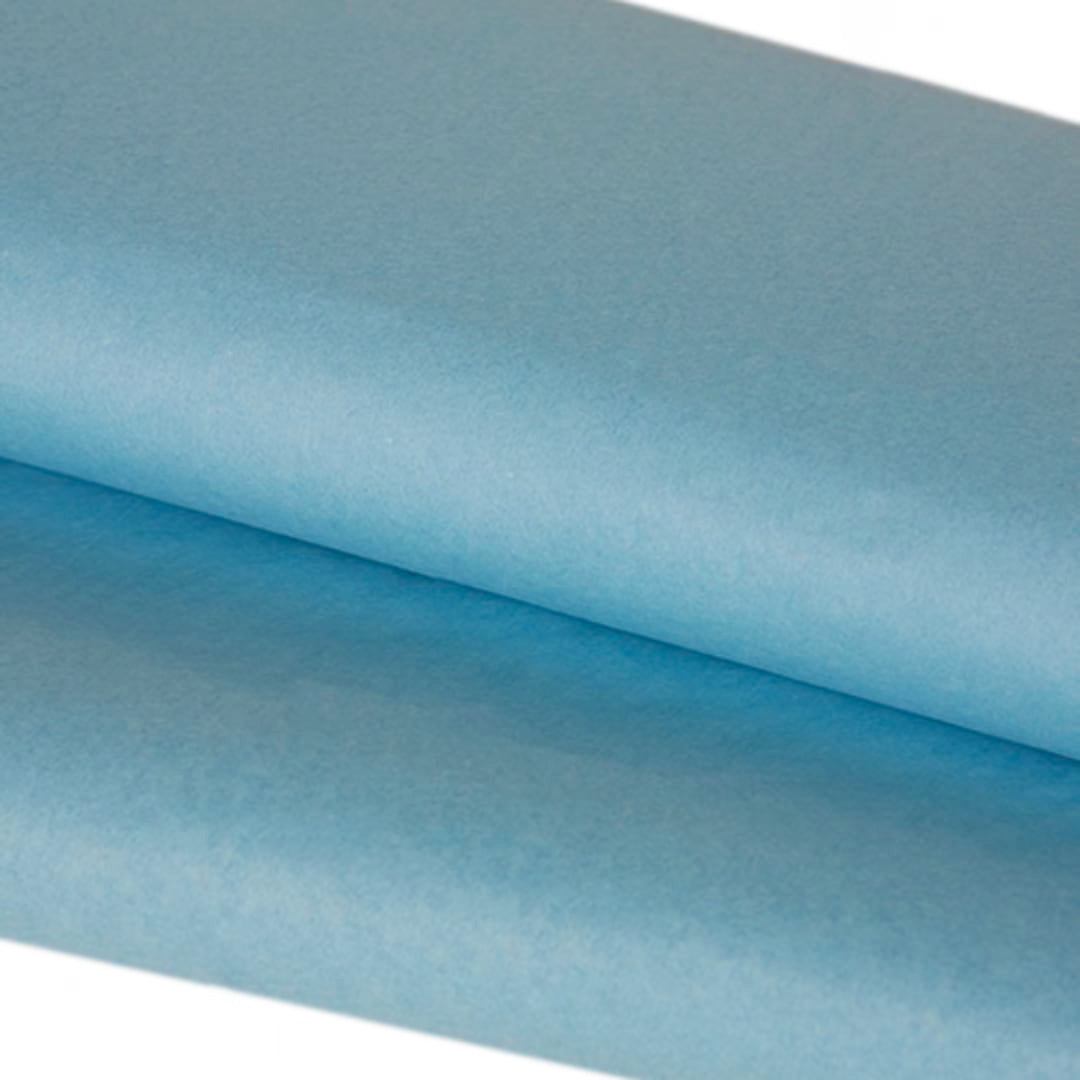 Pacific Blue Silk Tissue Paper