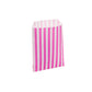 Pink Candy Stripe Counter Bags 13x18cm (1000 per pack)
