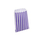 Purple Candy Stripe Counter Bags 13x18cm (1000 per pack)