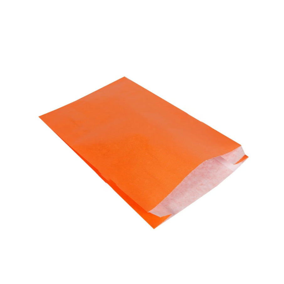 Small Orange Counter Bags 150x40x210mm (100 per pack)