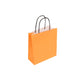 Small Orange Twist Handle Bag (19x8x21cm)