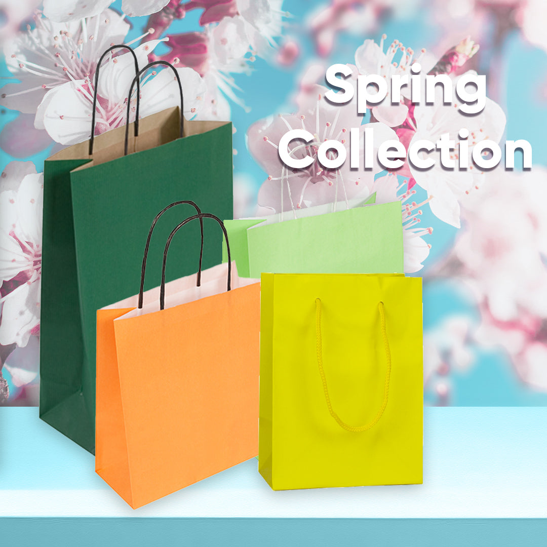 Spring Bags Collection - Big Brown Carrier Bag