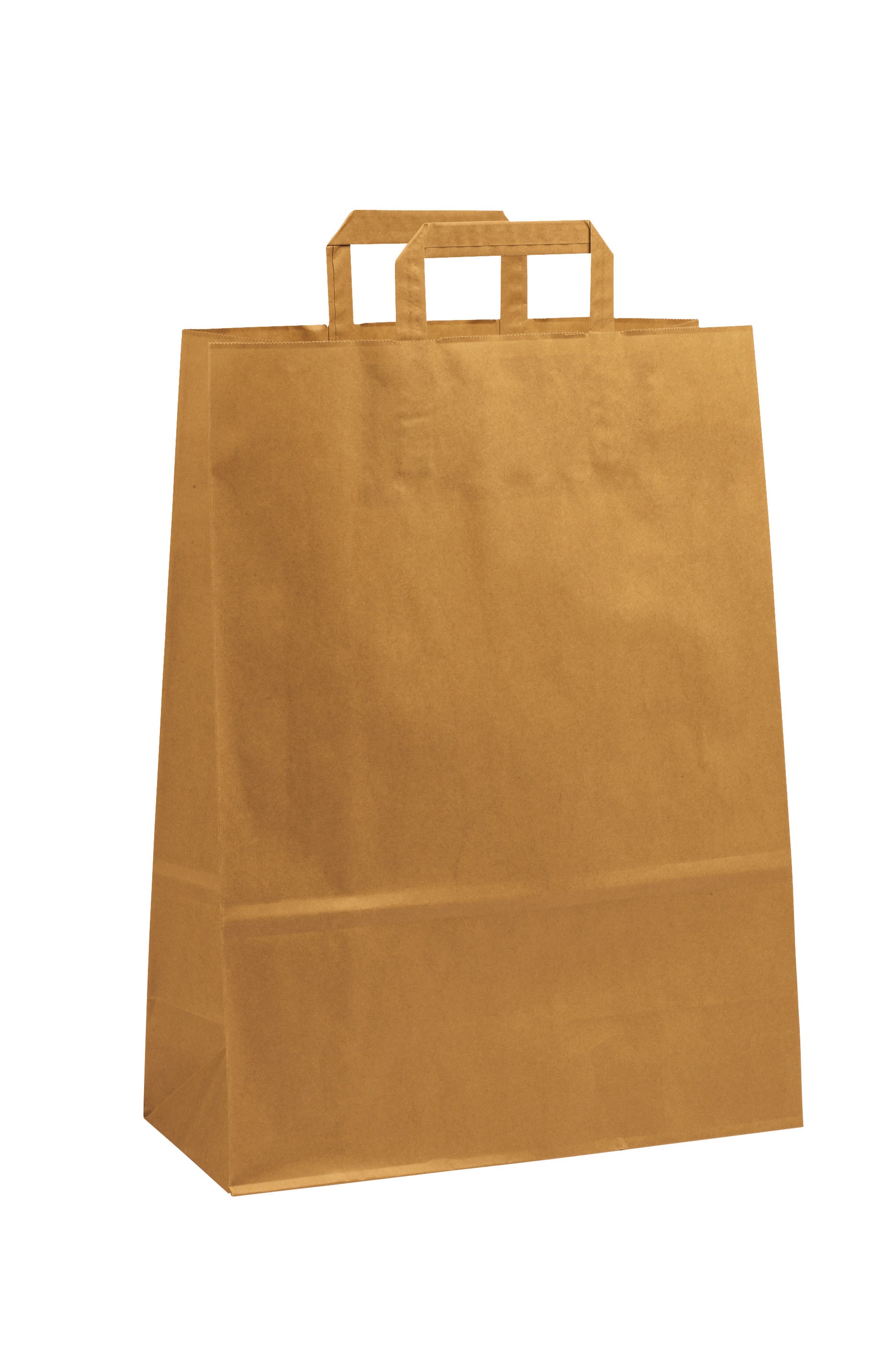 Extra Large Kraft Takeaway Bags Colour Printed One Side Big Brown Carrier Bag 3042