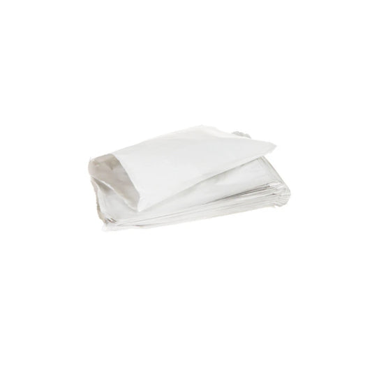 White Kraft Greaseproof Counter Bags 6"x6" (1000 per pack)