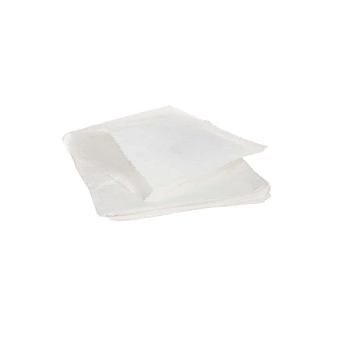 White Kraft Sulphite Counter Bags 12"x12" (500 per pack)