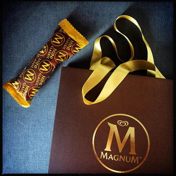 Magnum custom printed paper bag