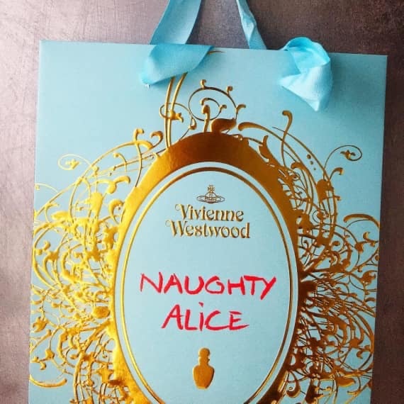 Vivienne Westwood printed paper bag