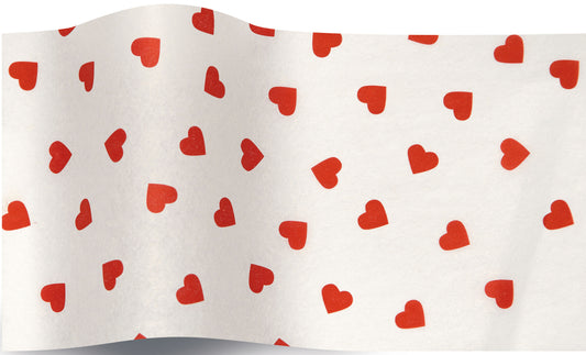 Heart Design SatinWrap® Luxury Tissue Paper 