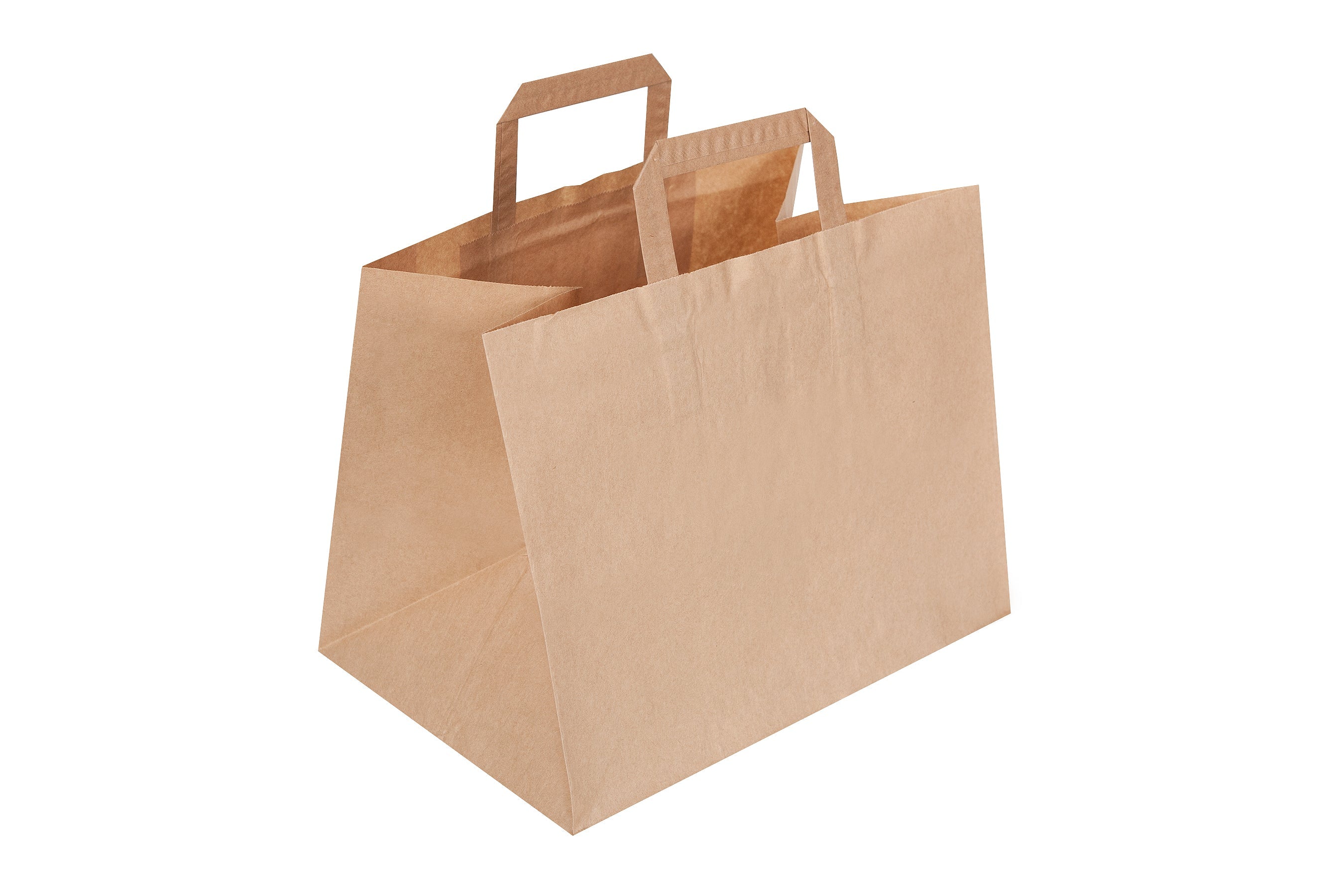 Brown Patisserie Paper Takeaway Bags (317x218x245mm)